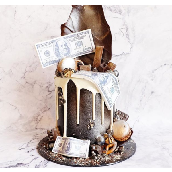 Money Theme Cake